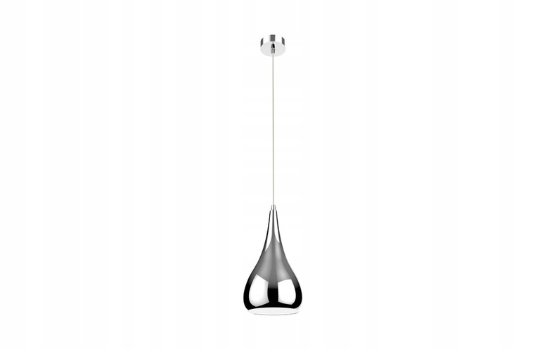 Lampa wisząca zwis stół PORTO aluminium łezka (3)
