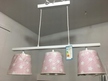 Lampa wisząca listwa dziecięca różowa GWIAZDKI (3)
