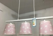 Lampa wisząca listwa dziecięca różowa GWIAZDKI (2)