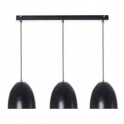 Lampa wisząca listwa czarna ZWIS EDKAM 121-11
