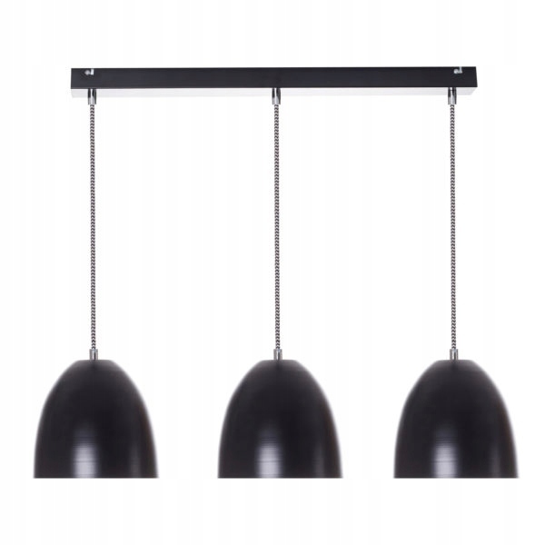 Lampa wisząca listwa czarna ZWIS EDKAM 121-11