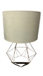Nowoczesna lampa stołowa LOFT kwiaty 56cm (3)
