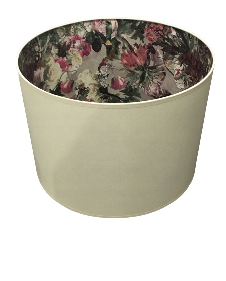 Nowoczesna lampa stołowa LOFT kwiaty 56cm (6)