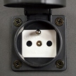 Lampa ogrodowa DALLAS 44cm grafit z gniazdem IP44 (2)