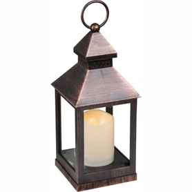 Lampion latarenka Globo 1x0,05W LED AAA miedziany (2)