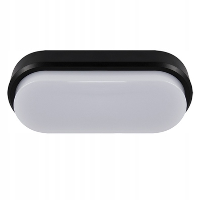 PLAFON HERMETYCZNY ARON LED L 18W BLACK 4000K