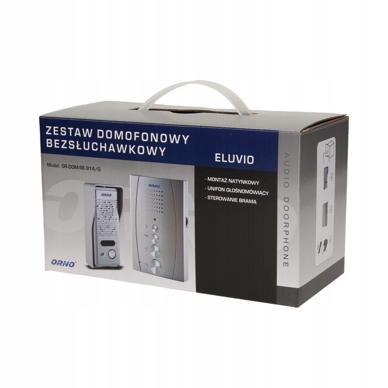 Zestaw domofonowy jednorodzinny, natynkowy (2)