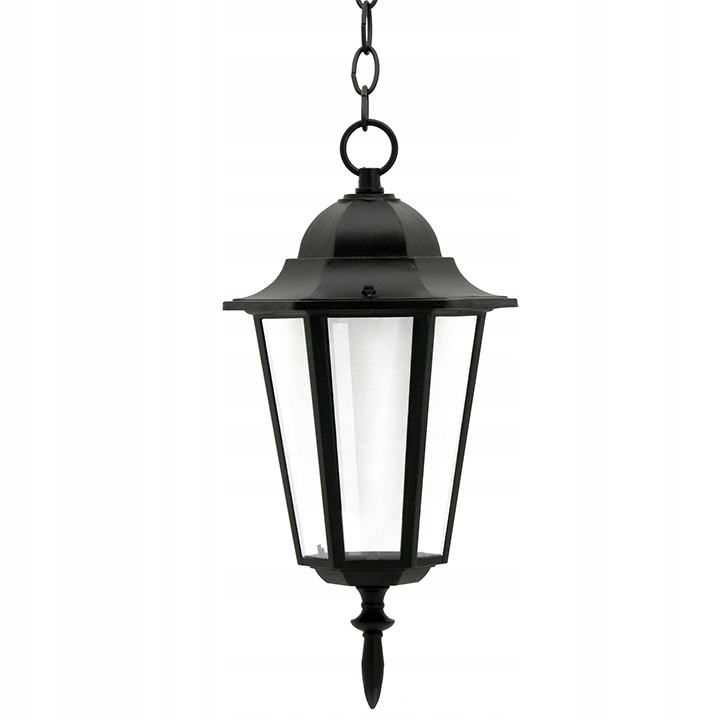 Lampa ogrodowa wisząca zwis LIGURIA czarna