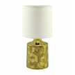 LAMPKA NOCNA STOŁOWA LINDA E14 GOLD/WHITE
