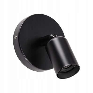 Kinkiet oprawa ścienno sufitowa UNO E27 1C BLACK