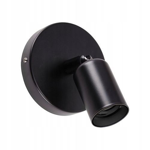 Kinkiet oprawa ścienno sufitowa UNO E27 1C BLACK (1)
