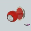 Lampa żyrandol Spot Kinkiet SAM-1 czerwony chrom