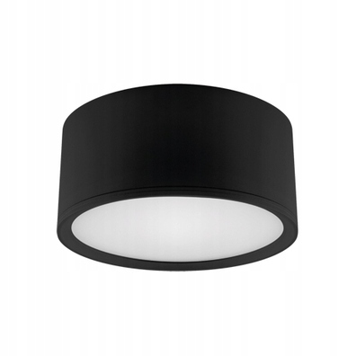 Oprawa sufitowa SMD TUBA ROLEN LED 15W BLACK 4000K