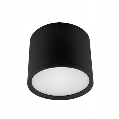 Oprawa sufitowa SMD TUBA ROLEN LED 10W BLACK 4000K