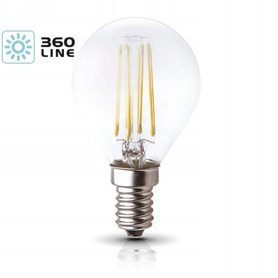 Żarówka Dekoracyjna Led E14 4W ciepła KOBI 440lm
