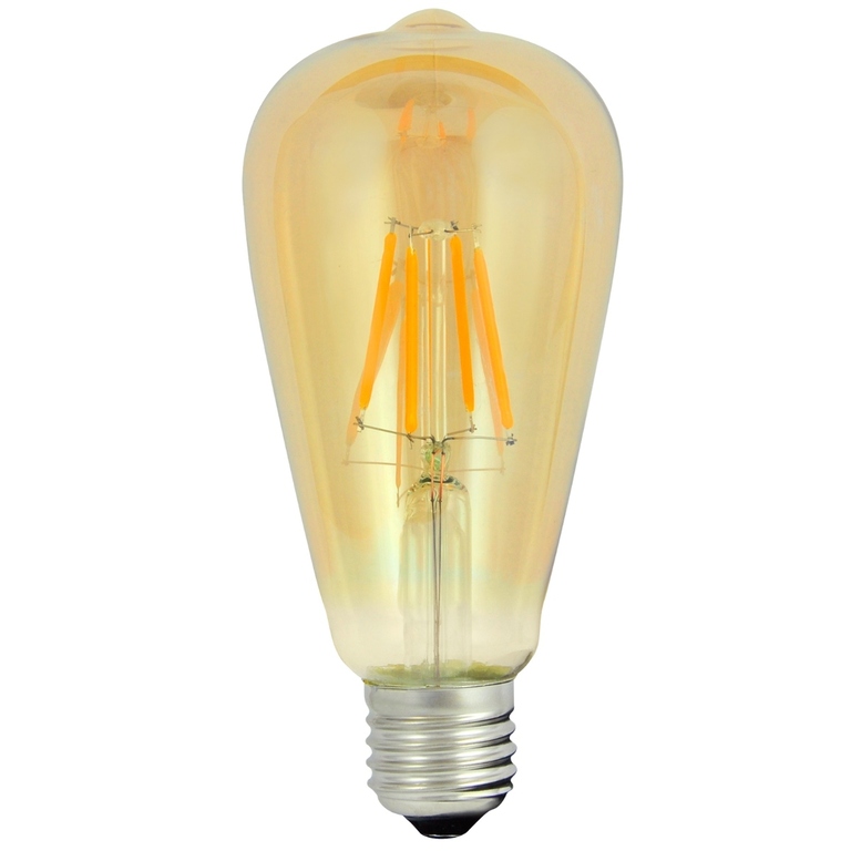 Żarówka Dekoracyjna Led E27 4W ciepła POLUX 320lm (1)