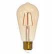Żarówka LED Wi-Fi SMART filament ST64 5,5W, 470lm (3)