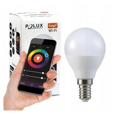 Żarówka LED Wi-Fi SMART 5,5W 470lm WW~CW+RGB, TUYA