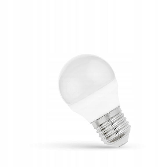 Żarówka Led E27 4W kulka biała zimna, spectrum (2)