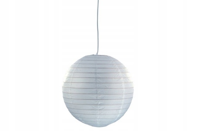 Kula papierowa zwis 1 pł śr. 50cm biała 302801-01
