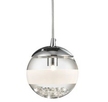 Lampa wisząca zwis DREAM G9 Chrom kryształki (2)
