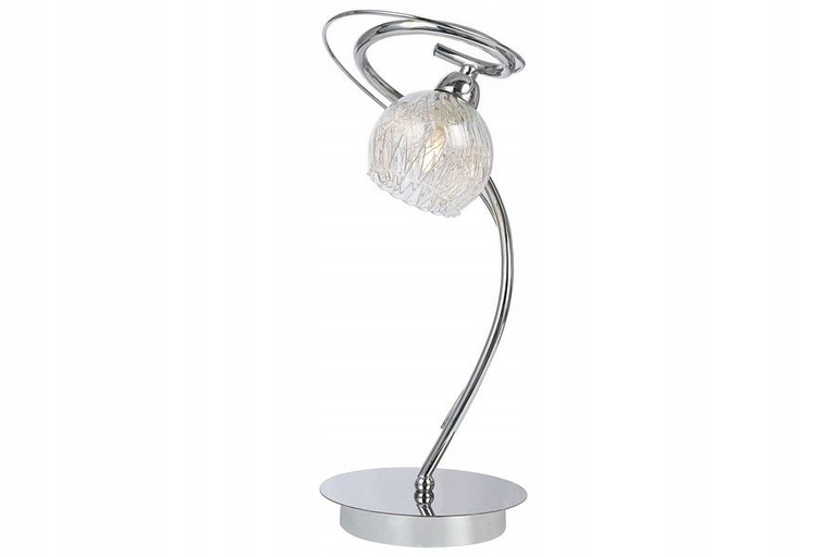 Lampka nocna stołowa ARIANA Chrom 32 cm (1)