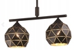 Lampa wisząca CRISTAL 2 CZARNA