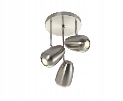 Lampa Spot Plafon PAM 3 PŁ NIKIEL MAT 626403-07