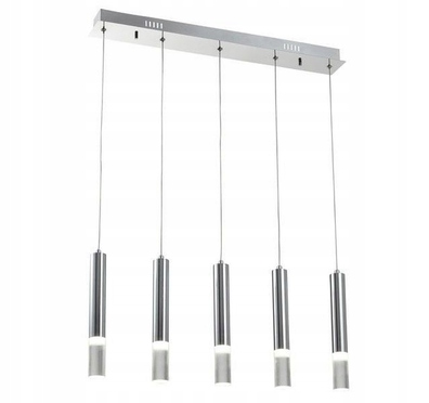 Lampa Zwis GWEN chrom led 5x 5w 4000k