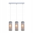 Lampa wisząca tubowa 3 żyrandol FANTAZY MDM1715/3B
