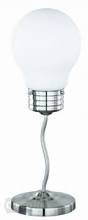 Lampa Stołowa Nocna Żarówa satyna