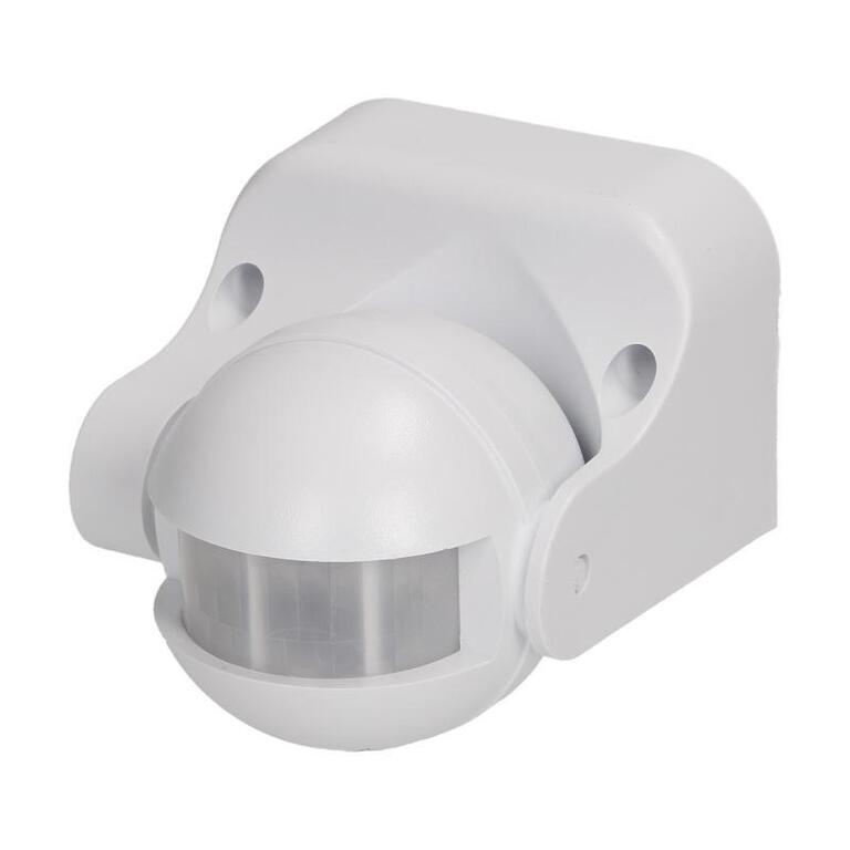 CZUJNIK RUCHU NATYNKOWY BIAŁY 180st 1200W