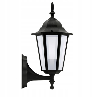 LAMPA KINKIET ZEWNĘTRZNY LIGURIA góra czarna