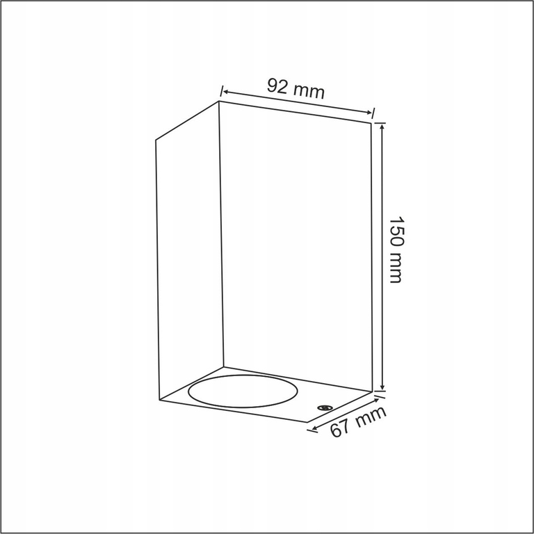 LAMPA KINKIET ZEWNĘTRZNY BOSTON satyna 2xGU10 (3)