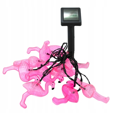 Lampki solarne Polux FLAMINGI LED