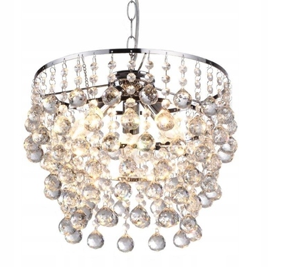 Lampa Zwis LONDON CRYSTAL kryształki 3xE14