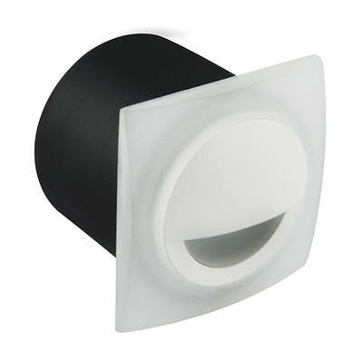 Lampa schodowa LED KAMI biała 3,5w 230V