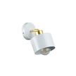 Kinkiet E27 LED Elza ruchomy x1 biały + złoty