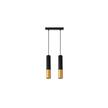 Lampa wisząca Keon GU10 x2  czarno złota