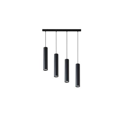  Lampa wisząca Keon GU10 x4  czarna