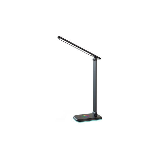 Lampa biurkowa Alma LED RGB + CCT 12W czarna (1)