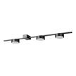 Żyrandol LED GX53 Zola x3 60cm czarny