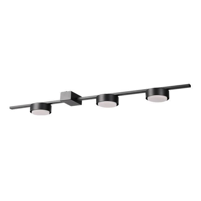 Żyrandol LED GX53 Zola x3 60cm czarny (1)