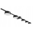 Żyrandol Spot LED GX53 Zola x5 90cm czarny