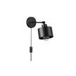 Kinkiet E27 LED Elza ruchomy x1 czarny 