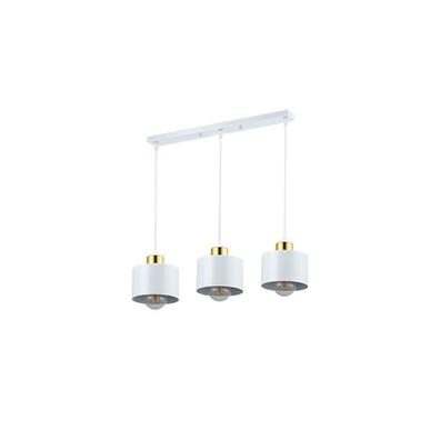 Oprawa wisząca E27 Elza x3 50cm biały + złoty