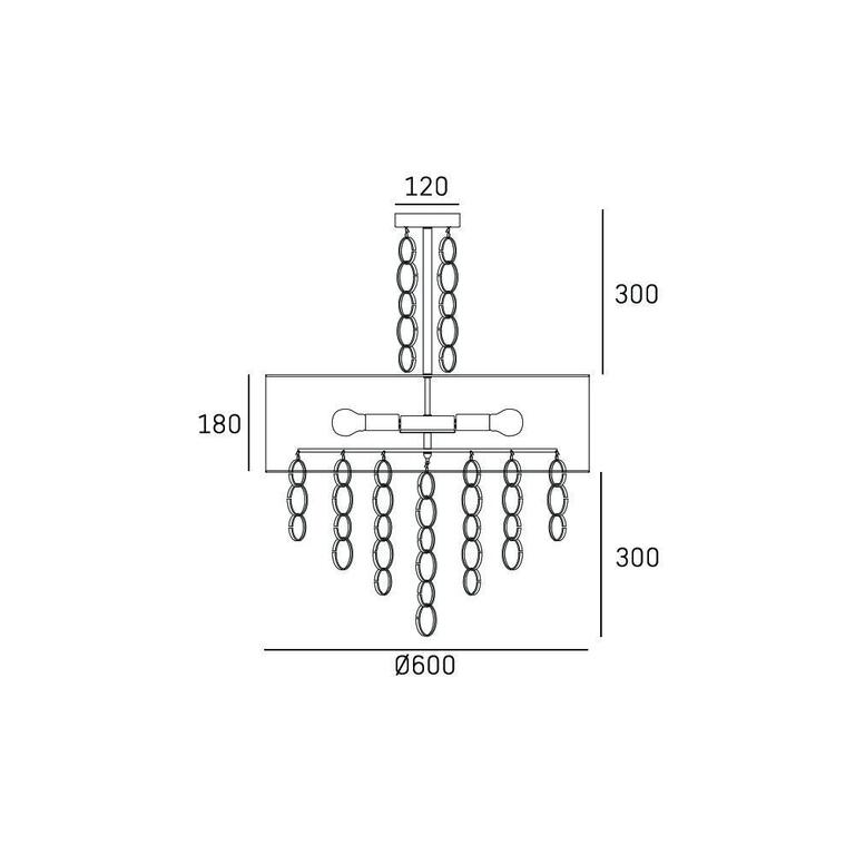 Lampa wisząca CAIRO P06496WH AG (6)