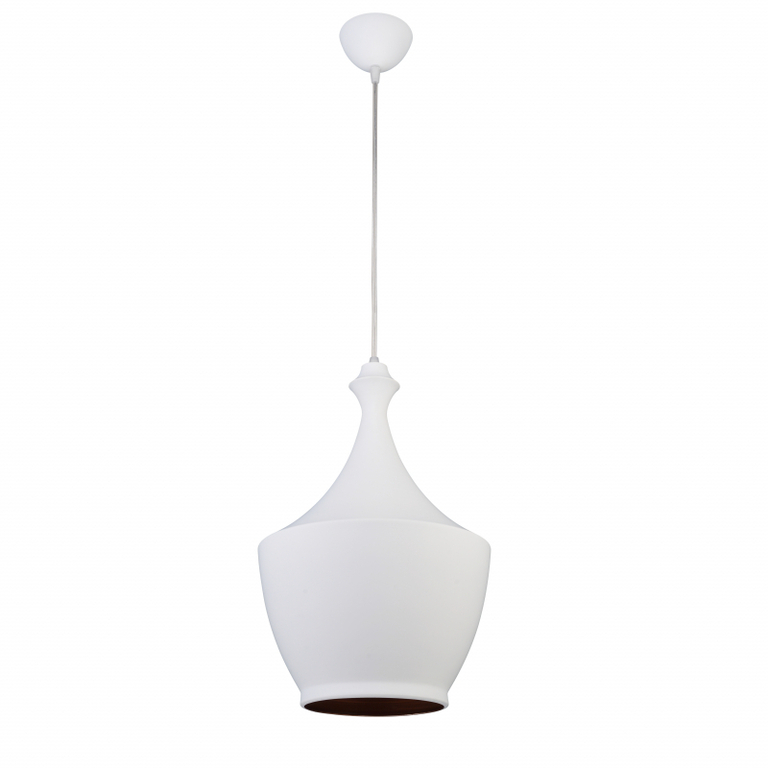 ESTERO Lampa wisząca BIAŁA aluminium