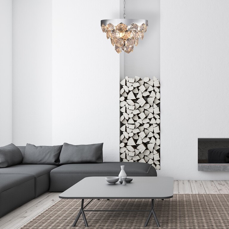 żyrandol GRACE CHROME 6xE14 (5)