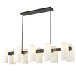 Żyrandol SEOUL P10742BK LAMPA WISZĄCA 10xE27